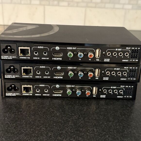 Lot of 3 Control4 HC250 Controllers – All Power On, Tested, No Cords - Picture 5 of 11